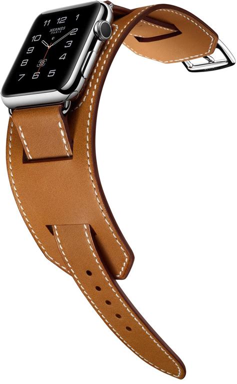 apple watch hermes cuff 42mm fauve barenia band|Hermes Apple Watch bands.